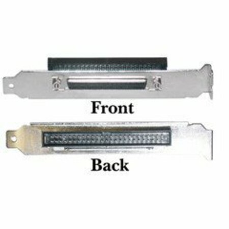 SWE-TECH 3C SCSI Computer Slot Adapter, Internal IDC 50 Male to External HPDB68 Half Pitch DB68 Female FWT31P2-32300